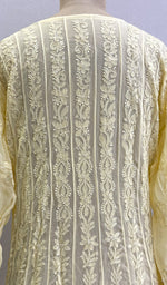 将图像加载到图库查看器中, Women's Lakhnavi Handcrafted Viscose Georgette Chikankari Anarkali - HONC0222222