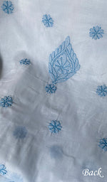 Load image into Gallery viewer, Adrita Women's Lakhnavi Handcrafted Cotton Chikankari Suit Material - HONC0289740