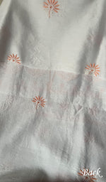 Load image into Gallery viewer, Women's Lakhnavi Handcrafted Chanderi Silk Unstitched Kurta And Dupatta Set - HONC015233