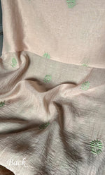 将图像加载到图库查看器中, Women's Lakhnavi Handcrafted Mul Chanderi Unstitched Kurta And Dupatta Set- HONC0273564