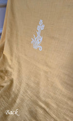 将图像加载到图库查看器中, Meeras Women's Lakhnavi Handcrafted Unstitched Cotton Chikankari Suit Material - HONC0335715