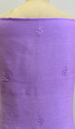 Load image into Gallery viewer, Women's Lakhnavi Handcrafted Chanderi Silk Chikankari Full Suit - HONC0174815
