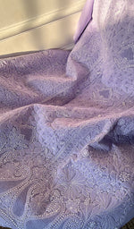 Load image into Gallery viewer, Alayna Women's Lakhnavi Handcrafted Unstitched Cotton Chikankari Suit Material - HONC0294231