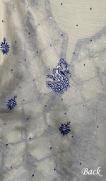 将图像加载到图库查看器中, Shirin Women's Lakhnavi Handcrafted Mul Chanderi Kurta And Dupatta Set - HONC0267998