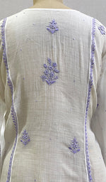 Load image into Gallery viewer, Women's Lakhnavi Handcrafted Mul Chanderi Semi - Stitched Kurta And Dupatta Set - HONC0224782
