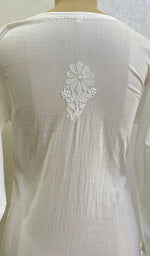 Load image into Gallery viewer, Mehreen Women's Lucknowi Handcrafted Cotton Chikankari Kurti - HONC0163024