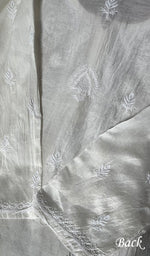 将图像加载到图库查看器中, Women's Lakhnavi Handcrafted Mul Chanderi Semi - Stitched Kurta And Dupatta Set - HONC0272862
