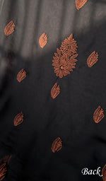 将图像加载到图库查看器中, Women's Lucknowi Handcrafted Faux-Georgette Chikankari Suit Material - HONC0277967