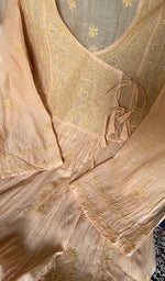 将图像加载到图库查看器中, Womens Lakhnavi Handcrafted Mul Chanderi