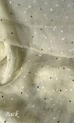 Load image into Gallery viewer, Marifa Women's Lakhnavi Handcrafted Pure Organza Chikankari Unstitched Kurta And Dupatta Set- HONC0300625