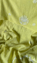将图像加载到图库查看器中, Women's Lakhnavi Handcrafted Mul Chanderi Kurta And Dupatta Set - HONC0288980