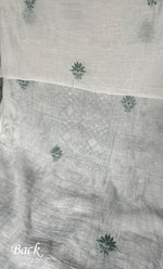 Load image into Gallery viewer, Women's Lakhnavi Handcrafted Mul Chanderi Unstitched Kurta And Dupatta Set- HONC0278929