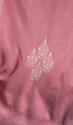 Load image into Gallery viewer, Women's Lakhnavi Handcrafted Cotton Unstitched Kurta And Dupatta Set - HONC0185417