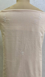 将图像加载到图库查看器中, Women's Lakhnavi Handcrafted Cotton Chikankari Kurta And Dupatta Set- HONC0113313