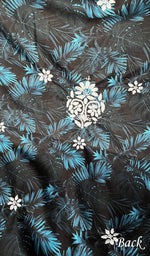 将图像加载到图库查看器中, Women's Lakhnavi Handcrafted Cotton Chikankari Unstitched Kurti Fabric - HONC0268850