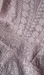 Load image into Gallery viewer, Suhani Women's Lakhnavi Handcrafted Mul Chanderi Unstitched Kurta And Dupatta Set - HONC0242461