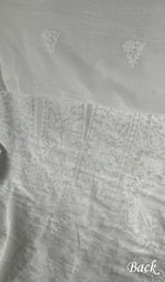 Load image into Gallery viewer, Lakhnavi Handcrafted Cotton Chikankari Suit Material - HONC0146080
