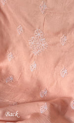 Load image into Gallery viewer, Women's Lakhnavi Handcrafted Unstitched Cotton Chikankari Suit Material - HONC0264458