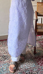 将图像加载到图库查看器中, Anisa Women's Lakhnavi Handcrafted Cotton Chikankari Kurti - HONC0356958