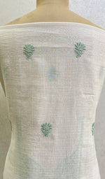 Load image into Gallery viewer, Women's Lakhnavi Handcrafted Mul Chanderi Kurta And Dupatta Set- HONC0139181
