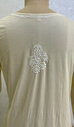 Load image into Gallery viewer, Gulnaaz Women's Lucknowi Handcrafted Mul Cotton Chikankari Kurti - HONC0161269