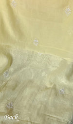 Load image into Gallery viewer, Women's Lakhnavi Handcrafted Mul Chanderi Unstitched Kurta And Dupatta Set - HONC0280845