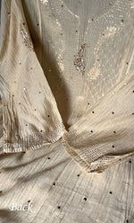 Load image into Gallery viewer, Fauzia Women's Lakhnavi Handcrafted Mul Chanderi Semi - Stitched Kurta And Dupatta Set - HONC0309550