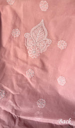 Load image into Gallery viewer, Alayna Women's Lakhnavi Handcrafted Unstitched Cotton Chikankari Suit Material - HONC0294559
