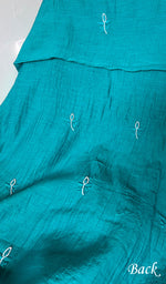 Load image into Gallery viewer, Women's Lakhnavi Handcrafted Mul Chanderi Unstitched Kurta And Dupatta Set - HONC0215480