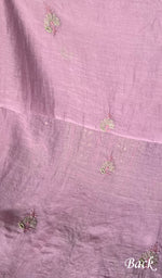 将图像加载到图库查看器中, Women's Lucknowi Handcrafted Mul Chanderi Chikankari Kurta Dupatta Set- HONC0254131