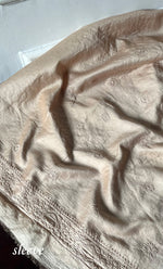 Load image into Gallery viewer, Lucknowi Handcrafted Chanderi Silk Chikankari Unstitched Men's Kurta Fabric - HONC0306347