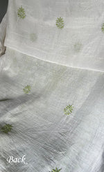 将图像加载到图库查看器中, Women's Lakhnavi Handcrafted Mul Chanderi Unstitched Kurta And Dupatta Set- HONC0278942