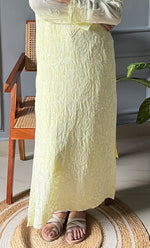 将图像加载到图库查看器中, Women's Lakhnavi Handcrafted Viscose Georgette Chikankari Kurti- HONC0290136