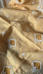 Load image into Gallery viewer, Alisha Women's Lakhnavi Handcrafted Cotton Unstitched Kurta And Dupatta Set - HONC0242686