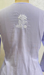 Load image into Gallery viewer, Naira Women's Lucknowi Handcrafted Cotton Chikankari Kurti - HONC0144495