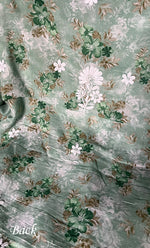 Load image into Gallery viewer, Women's Lakhnavi Handcrafted Cotton Chikankari Kurta And Kurta Dupatta Set - HONC0312686