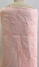 将图像加载到图库查看器中, Women's Lakhnavi Handcrafted Kota Cotton Chikankari Kurta And Dupatta Set - HONC050677