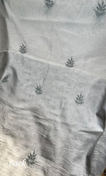 Load image into Gallery viewer, Women's Lakhnavi Handcrafted Maheshwari Mul Chanderi UnStitched Kurta And Dupatta Set - HONC0278903