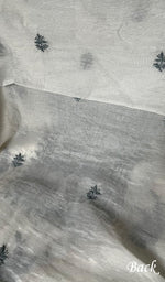 Load image into Gallery viewer, Women's Lakhnavi Handcrafted Mul Chanderi Unstitched Kurta And Dupatta Set - HONC0253435