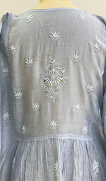 Load image into Gallery viewer, Women's Lakhnavi Handcrafted Mul Chanderi Kurta And Dupatta Set - HONC0175321