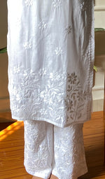 将图像加载到图库查看器中, Women's Lucknowi Handcrafted Cotton Angrakha -  HONC0284428