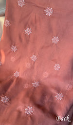 将图像加载到图库查看器中, Misba Women's Lakhnavi Handcrafted Unstitched Cotton Chikankari Suit Material - HONC0289736