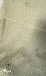 Load image into Gallery viewer, Women's Lakhnavi Handcrafted Mul Chanderi UnStitched Kurta And Dupatta Set - HONC0310811