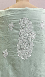 Load image into Gallery viewer, Women's Lakhnavi Handcrafted Cotton Chikankari Suit Material-HONC0197789