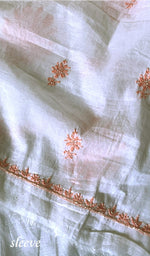 Load image into Gallery viewer, Gulnaz Women's Lakhnavi Handcrafted Mul Chanderi Kurta And Dupatta Set - HONC0248428