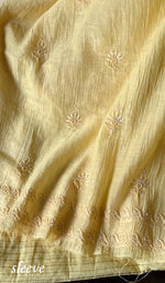Load image into Gallery viewer, Women's Lakhnavi Handcrafted Mul Chanderi Unstitched Kurta And Dupatta Set - HONC0280842