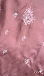 将图像加载到图库查看器中, Women's Lakhnavi Handcrafted Cotton Chikankari Suit Material - HONC0264505