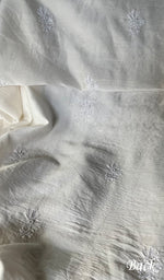 Load image into Gallery viewer, Irum Women's Lakhnavi Handcrafted Mul Chanderi Kurta And Dupatta Set - HONC0270483