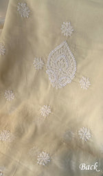 Load image into Gallery viewer, Misba Women's Lakhnavi Handcrafted Unstitched Cotton Chikankari Suit Material - HONC0289730