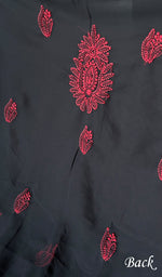 将图像加载到图库查看器中, Women's Lucknowi Handcrafted Faux-Georgette Chikankari Suit Material - HONC0277968